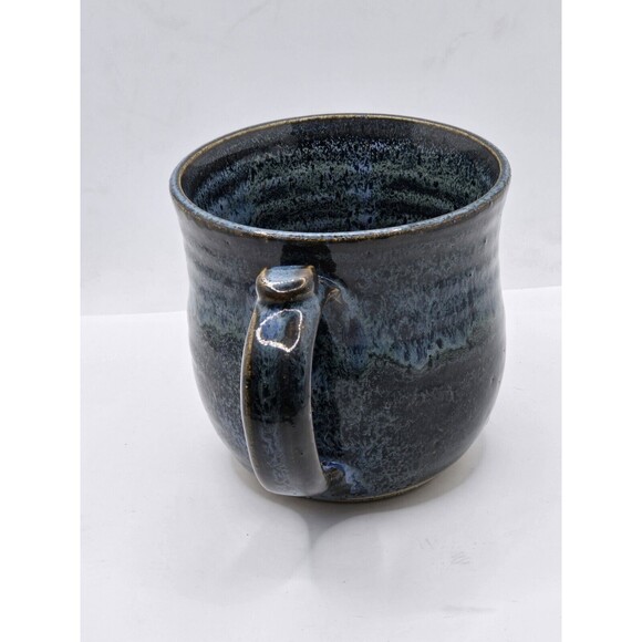 Cobalt Blue Mug Pottery Signed by Artist - Picture 7 of 13